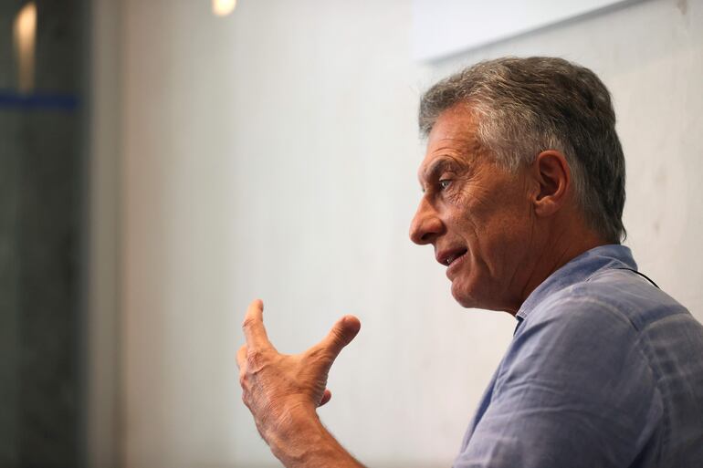 Mauricio Macri, expresidente de Argentina.