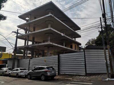 Propiedad incautada ubicada en Villa Morra. (Gentileza).