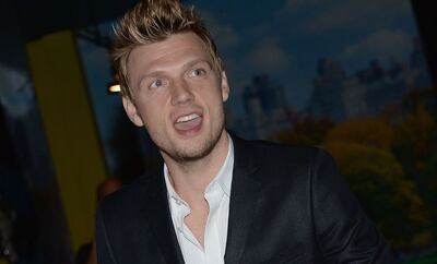 Nick Carter, integrante de los Backstreet Boys.