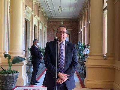 Manuel Cáceres, director de la Itaipú Binacional.