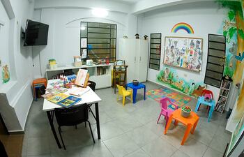 Los niños en edad escolar son el 69% de los hospitalizados en el Cenquer. Ahora tienen un aula para seguir estudiando con docentes reconocidos por el MEC.