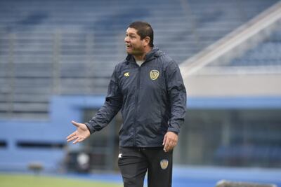 Escobar, estratega auriazul.