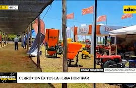 Feria Hortipar: Cierre del evento con éxito total