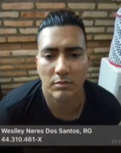 Weslley Neres Dos Santos, supuesto líder del PCC en Pedro Juan Caballero