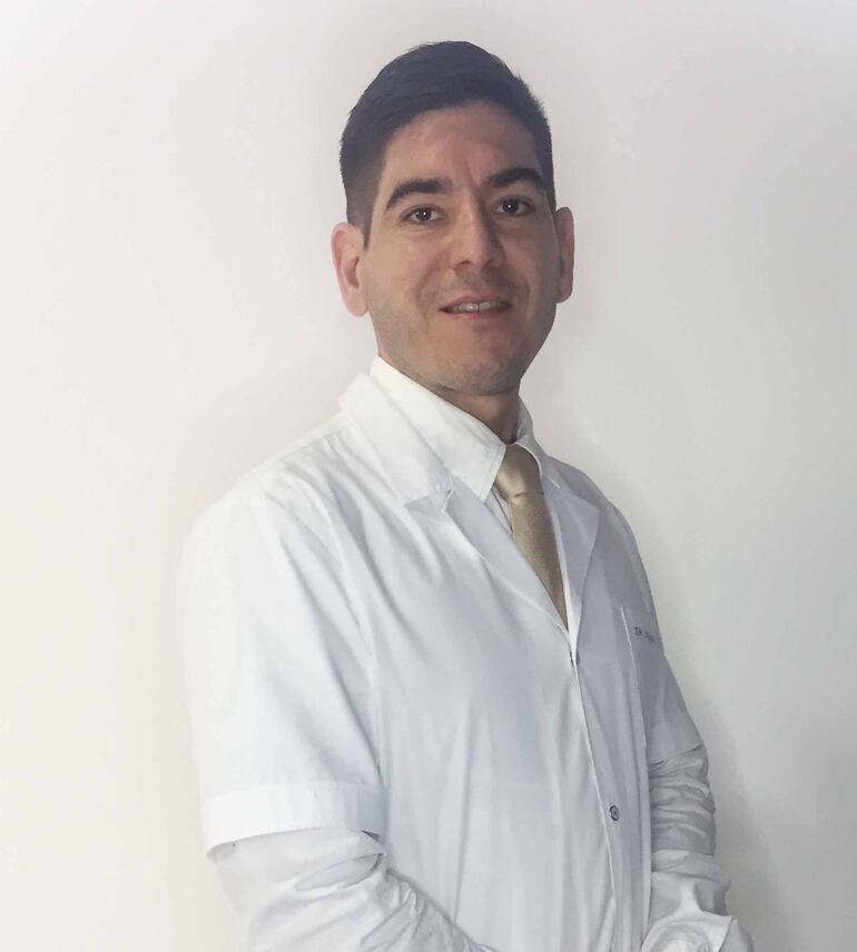 Dr. Miguel Agüero Pino. Presidente de la Sociedad Paraguaya de Oncología Médica (SPOM).