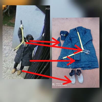 Incautan elementos que utilizaba "el ladrón solitarios" para robar en Coronel Oviedo.