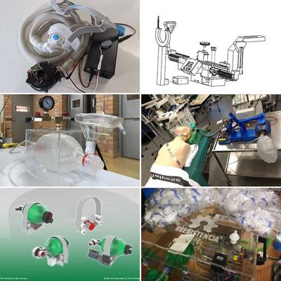 Hubo siete diseños de respiradores de investigadores paraguayos. (Foto ilustrativa).