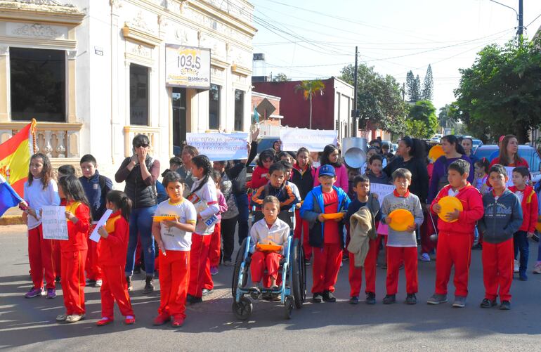 Desde el lunes pasado los niños dejaron de percibir el complemento nutricional. 