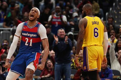 Los Wizards derrotaron a los Lakers de LeBron.