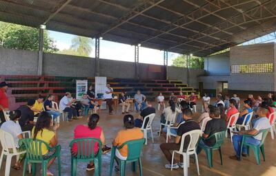 Representantes de varios sectores participaron del taller de capacitación y asesoramiento.