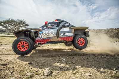 El piloto sueco Mattias Ekström ganó su segunda etapa en el historial del Rally Dakar con el equipo Audi Sport.