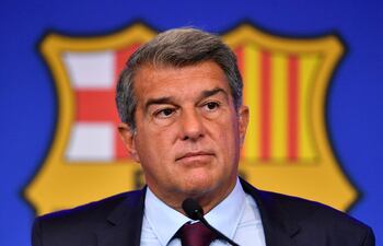 Joan Laporta, actualmente presidente del Barcelona.