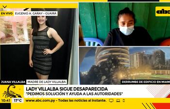 Derrumbe en Miami: Lady Villalba sigue desaparecida