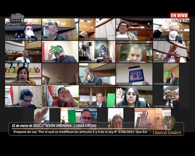 Senado dio media sanción al proyecto de modificación de la Ley 6706/2021 que extiende medidas de facilidades de pago del aporte al IPS