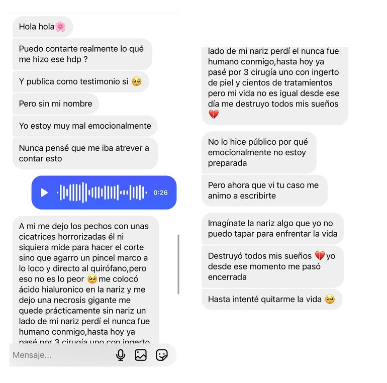 Más testimonios en contra del doctor Carlos Alfieri saltaron este fin de semana.