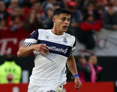 Ramón Sosa , delantero paraguayo de Gimnasia de La Plata.