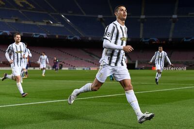 Cristiano Ronaldo le marcó dos goles al Barcelona