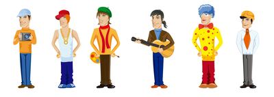 Escribe la impresión que te genera cada una de las imágenes. ¿Quién crees que es un criminal?, ¿por qué?.