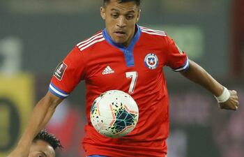 Alexis Sánchez, 32 años, es el máximo artillero en la historia de la selección de Chile (46 goles).