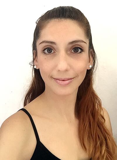 La bailarina chilena Francisca Guajardo.