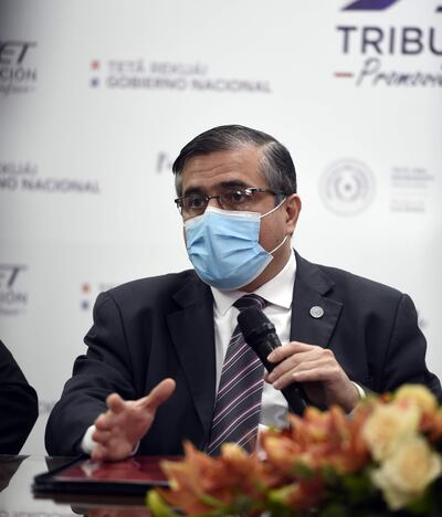 René Fernández, ministro de la Secretaría de Prevención de Lavado de Dinero.