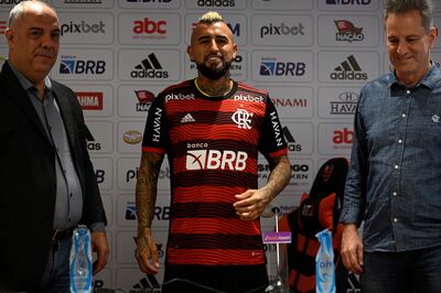 Arturo Vidal señaló que siempre quiso jugar en el Flamengo de Brasil