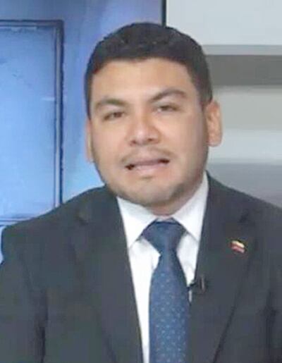 Javier Troconis, comisionado del Gobierno interino de Venezuela ejercido por Juan Guaidó para recuperar activos.