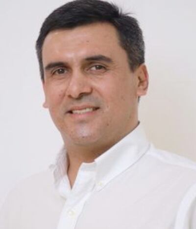 Amado Díaz Verón, precandidato a intendente de Caazapá. Es hermano del gobernador Pedro Díaz Verón y del ex fiscal general Javier Díaz Verón.