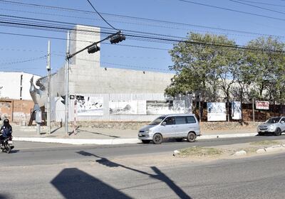 La obra se inició a finales de 2017 y aún no fue entregada.