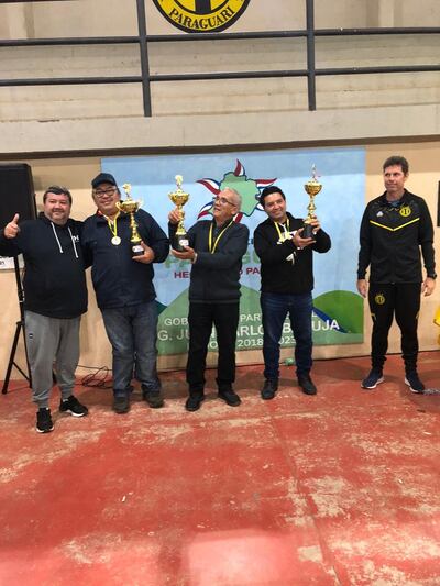 Campeones de Paraguarí, San Lorenzo Truco Center Los Amigos.