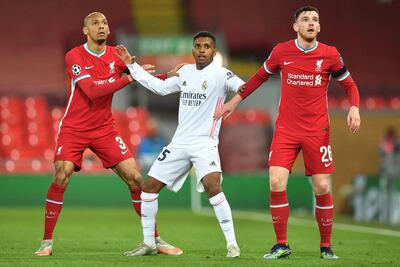 Real Madrid empató sin goles en Liverpool y clasificó a las semifinales.