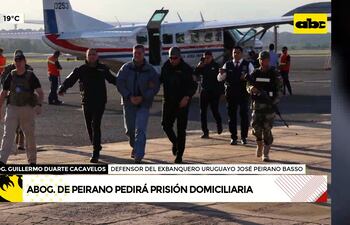 Video: Exbanquero José Peirano ya está en Paraguay
