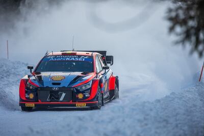 Thierry Neuville es el líder del Rally de Suecia