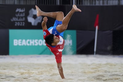 Paraguay venció 10-2 a Arabia Saudita y enfrentará a Brasil en la final de la Neom Beach Soccer Game.