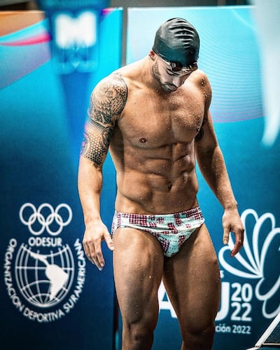 El nadador Renato Prono contó en sus redes: "¡Fue una lucha constante por continuar en el camino correcto!”.