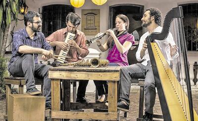 Seba Ramírez, Víctor Álvarez, Lara Barreto y Juanjo Corbalán ofrecerán hoy un concierto, en el marco del ciclo Studio Jazzcional.