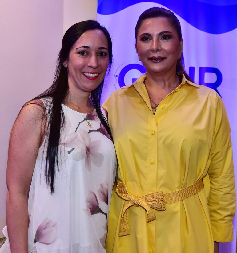 Cynthia Lima y Sonia Yalil.
