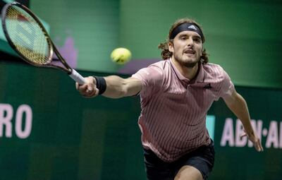 El griego Stefanos Tsitsipas disputará la final en Rotterdam ante Felix Auger-Aliassime (AFP).