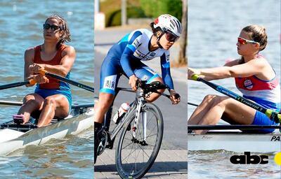 Atletas paraguayas. Archivo ABC Color - Gentileza