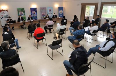 La reunión se hizo en la sede la UFI.