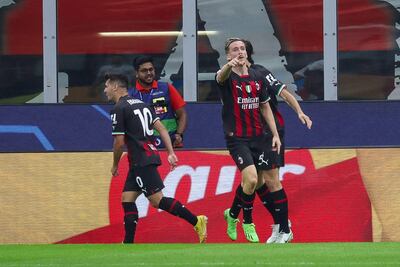 Milan consiguió una victoria en la Liga de Campeones