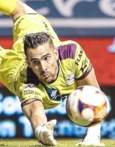 Antony Silva, 37 años, arquero paraguayo del Puebla.
