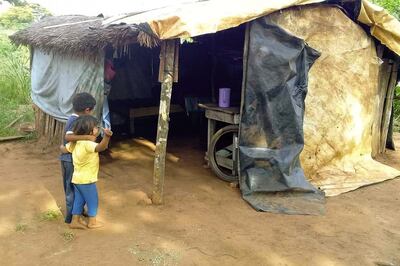 Los nativos exigen mayor asistencia del Instituto Paraguayo del Indígena (Indi). Los víveres entregados son insuficientes, dicen.