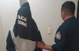 Julio César Acosta Fernández, tras su detención.
