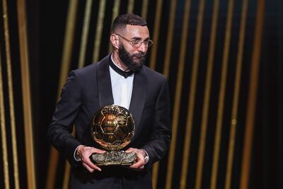 Karim Benzema ganó el Balón de Oro
