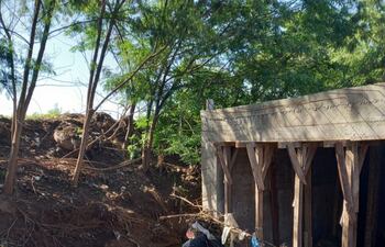 Obra sobre el cauce hídrico, detectaron desde la comisión del Senado.