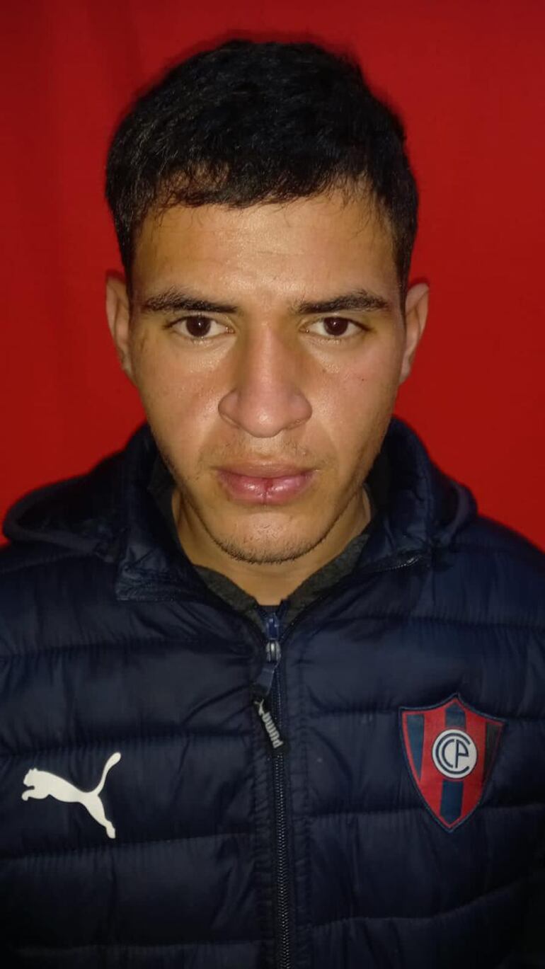 Elías López Benítez, con antecedentes penales.