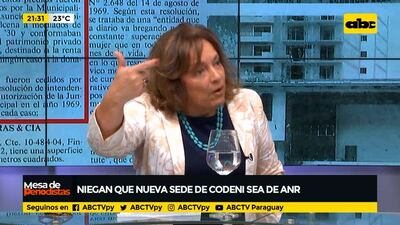 Marta Marecos, presidenta de Conaras en Mesa de Periodistas ABC TV