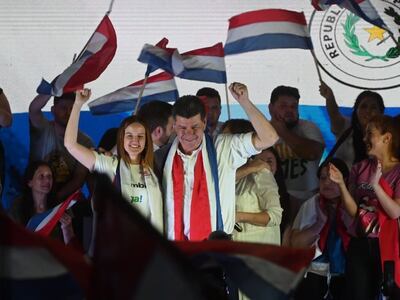 Soledad Núñez y Efraín Alegre, en la Casa del Pueblo.