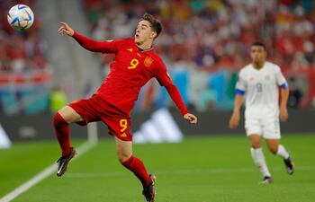 Pablo Martín Páez Gavira, más conocido como Gavi, el talentoso jugador de la selección española y que hizo su debut en una Copa del Mundo anotando un gol con tan solo 18 años.